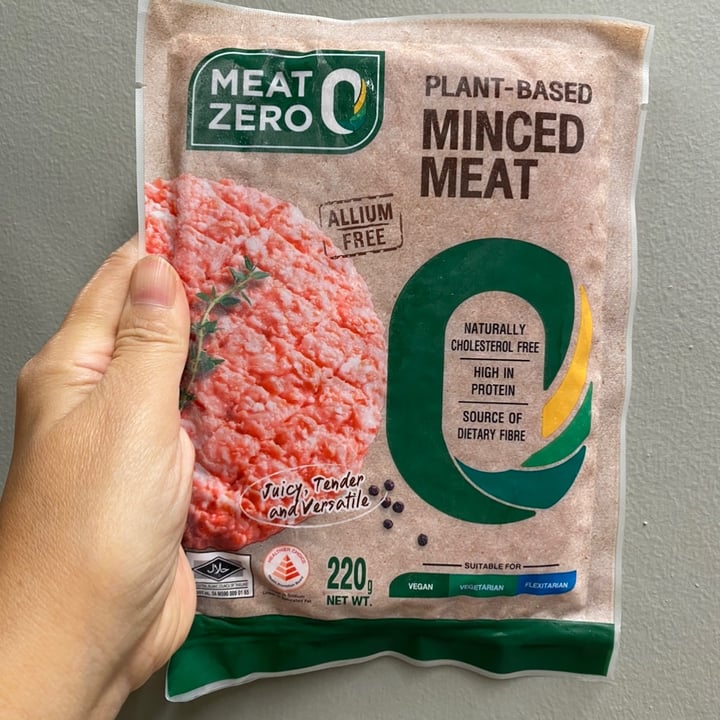 photo of Meat Zero Plant Based Minced Meat shared by @piggy-egg on  17 Sep 2022 - review