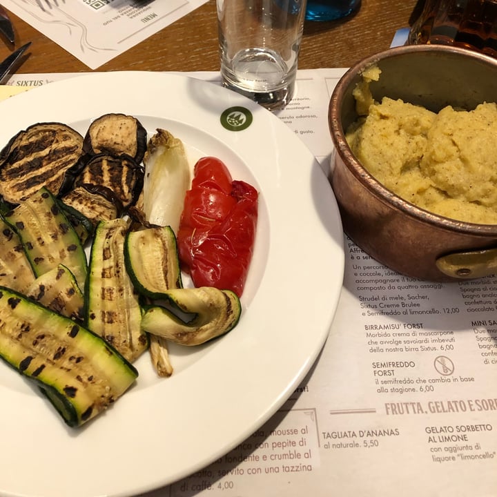 photo of Forsterbräu Trento Polenta e verdure grigliate shared by @camil1a on  05 Dec 2021 - review