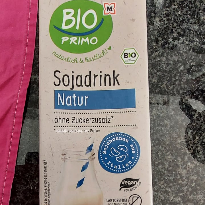 photo of BIO primo Sojadrink Natur ohne Zuckerzusatz shared by @lucthelucky on  06 Nov 2022 - review