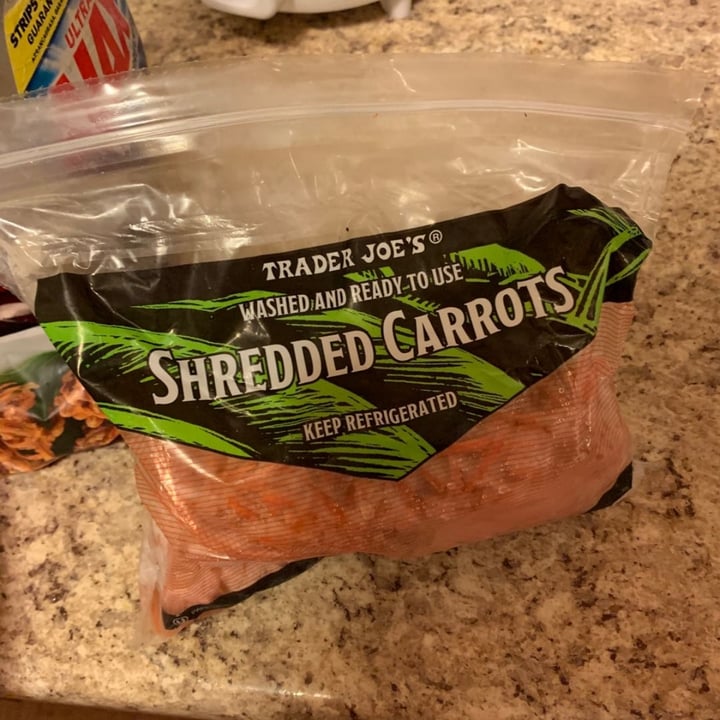 photo of Trader Joe's Shredded carrots shared by @aujapjai on  26 Jun 2020 - review