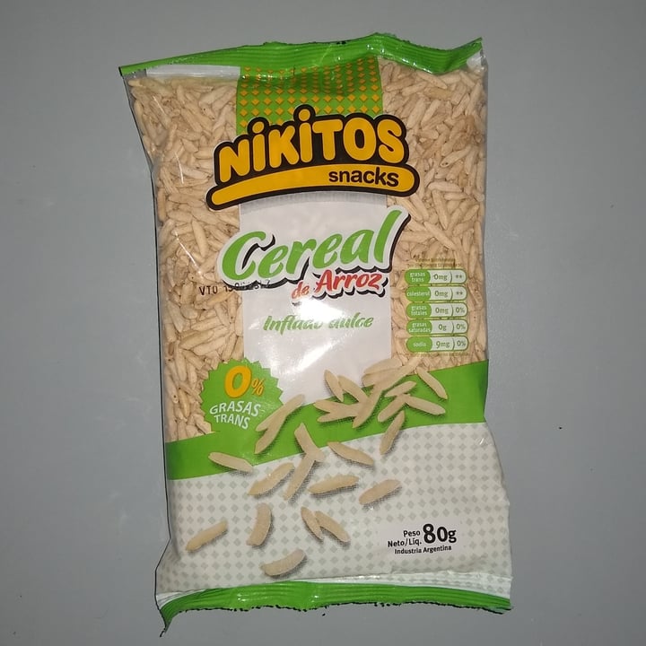 photo of Nikitos Cereal De Arroz shared by @seaveg on  16 Jul 2022 - review