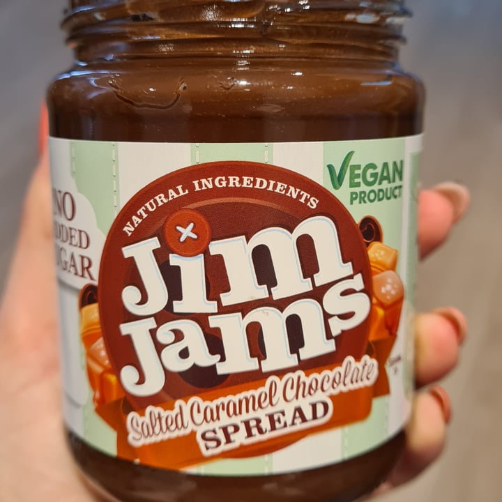 photo of Jim jams Salted Caramel Chocolate Spread shared by @chiarabolovan on  11 May 2022 - review
