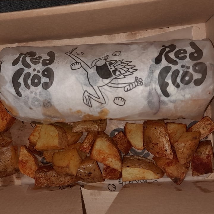 review photo of Red Frog Beer House Seitanesa con papas shared by @camubargados on 30 Apr 2022 - review
