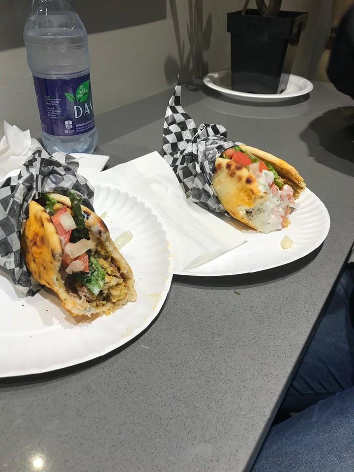 photo of The Olive Branch Restaurant Falafel wrap shared by @mrmrsbrooks on  18 Apr 2018 - review