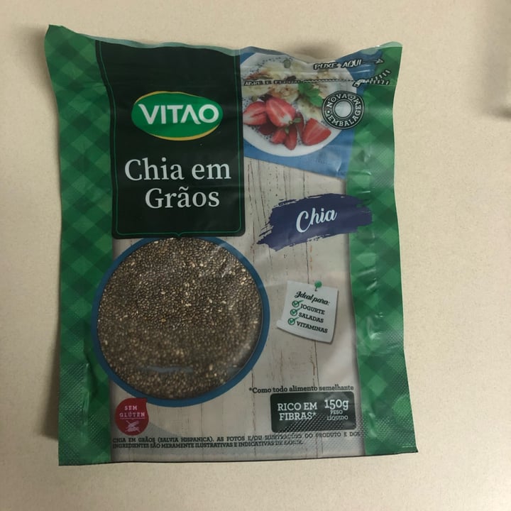 photo of VITAO Chia em grãos shared by @lailoca on  13 May 2022 - review