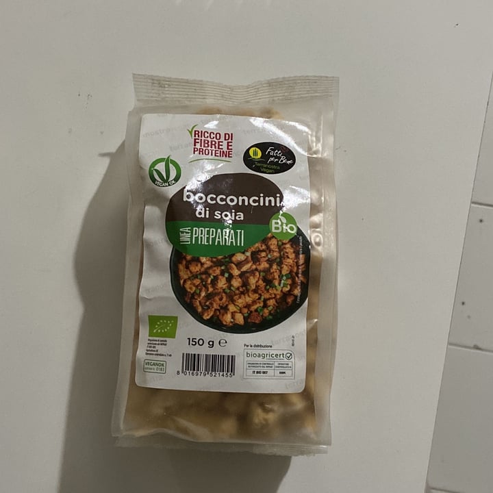 review photo of Fatti per Bene Bocconcini Di Soia shared by @brendagalantini on 25 Oct 2022 - review