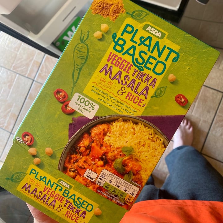photo of ASDA Veggie tikka masala shared by @pmce on  03 Sep 2021 - review