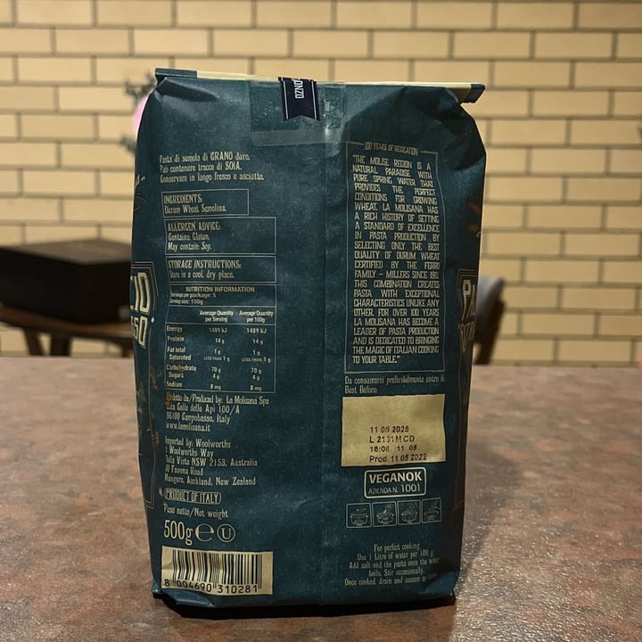 review photo of La Molisana Fusilli n°28 shared by @marco- on 03 Aug 2022 - review