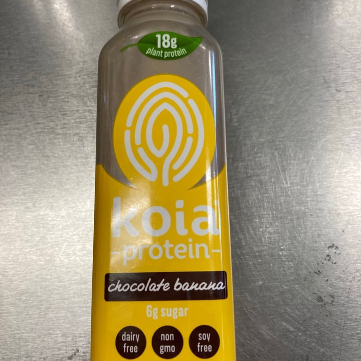 photo of Koia Koia Chocolate Banana shared by @chefshannon on  18 Oct 2020 - review