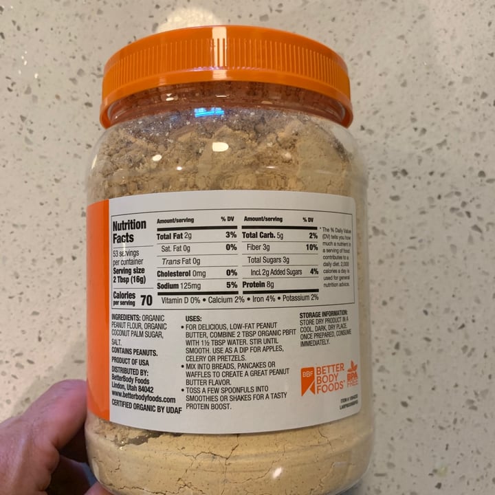 photo of PBfit Peanut Butter Powder shared by @hodzicfam on  20 Apr 2021 - review