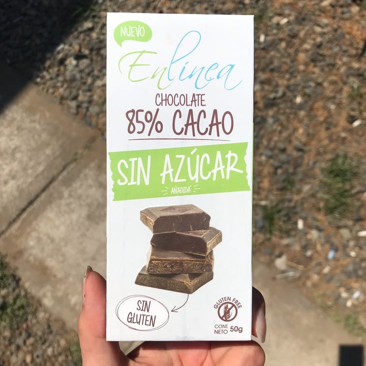 photo of En Línea Chocolate 85% cacao sin azúcar  shared by @connni on  26 Feb 2022 - review