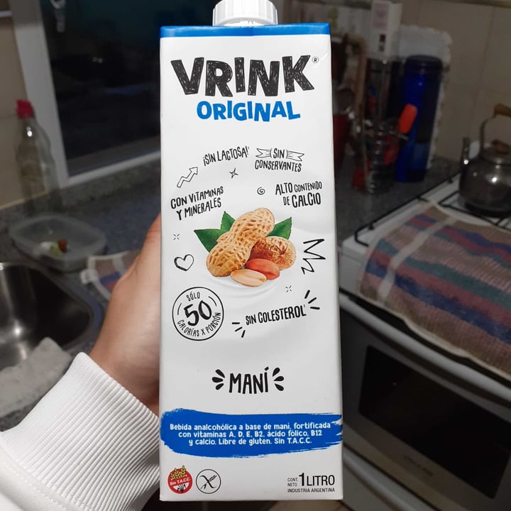 photo of Vrink Vrink Original de Mani shared by @veganmaifernandez on  02 Feb 2021 - review