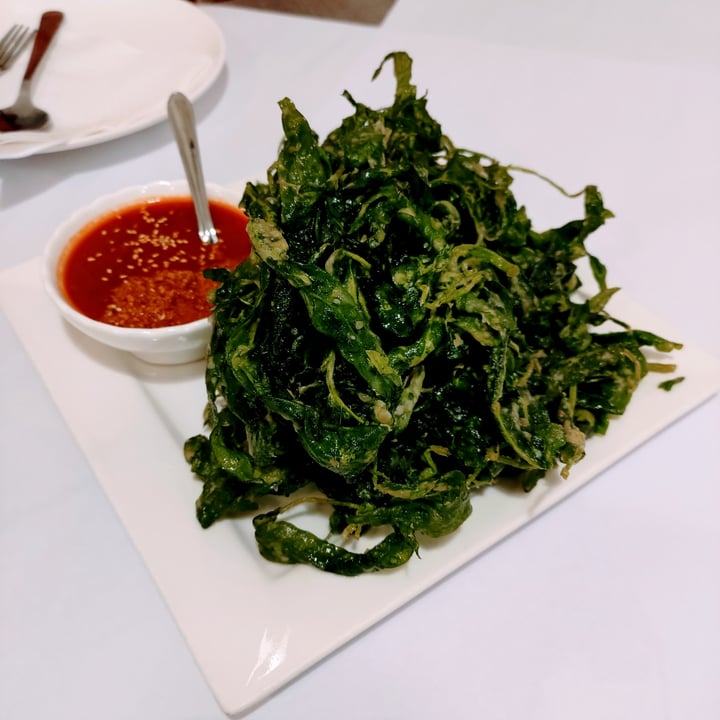 photo of Veggielicious Thai Cuisine Crispy Kangkung shared by @stevenneoh on  22 Feb 2022 - review