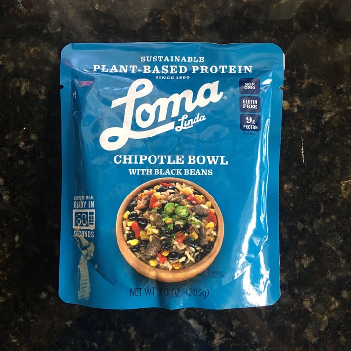 photo of Loma Linda Chipotle Bowl with Black Beans shared by @andipandi on  01 Aug 2019 - review