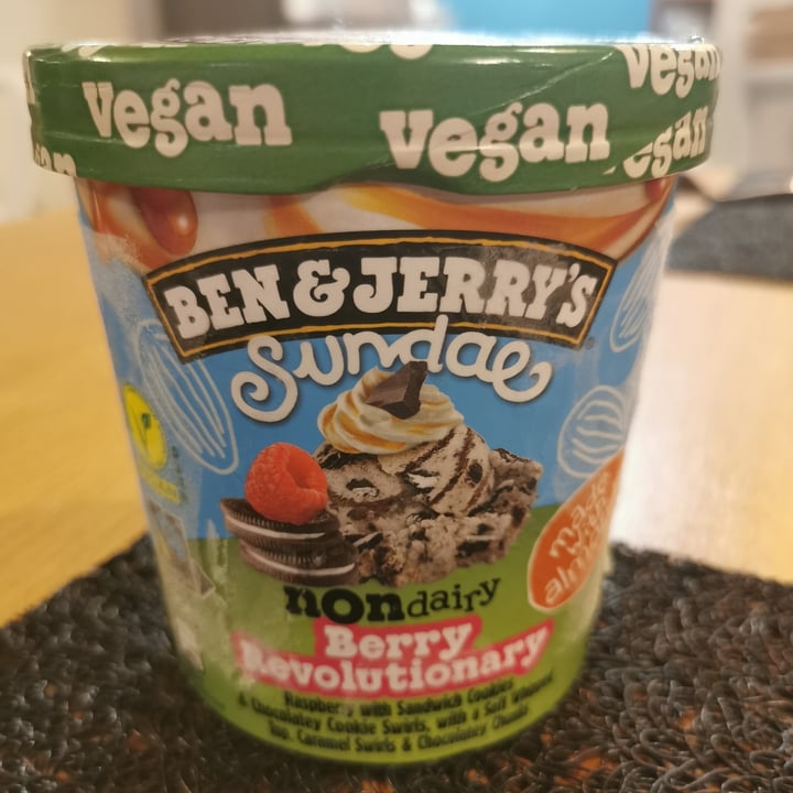 photo of Ben & Jerry's Sundae Berry Revolution shared by @malaff on  12 May 2022 - review