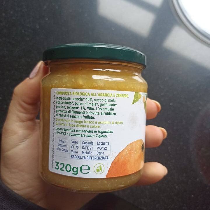 photo of Dolce frutta bio Arancia zenzero da agricoltura biologica shared by @simosue on  31 Mar 2022 - review