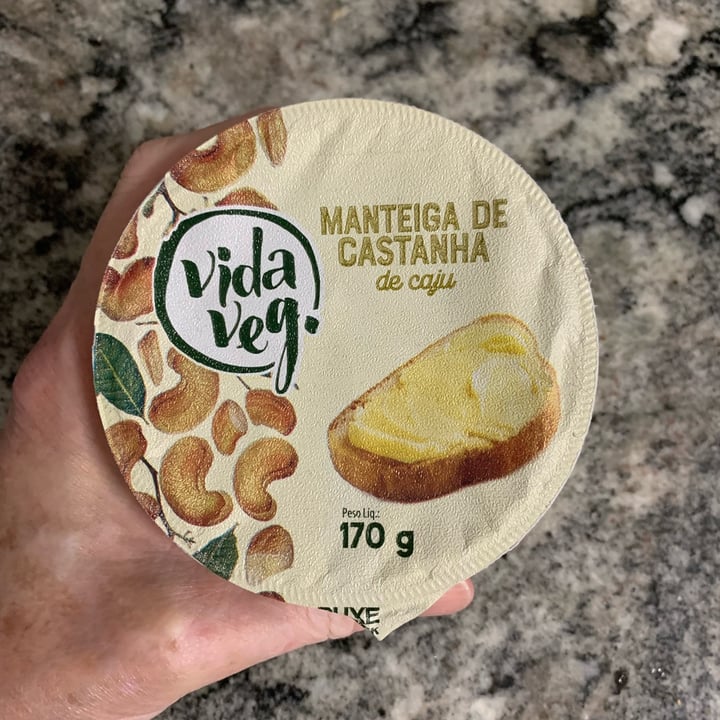 photo of Vida Veg Manteiga de castanha de caju shared by @vimauro on  28 Sep 2022 - review