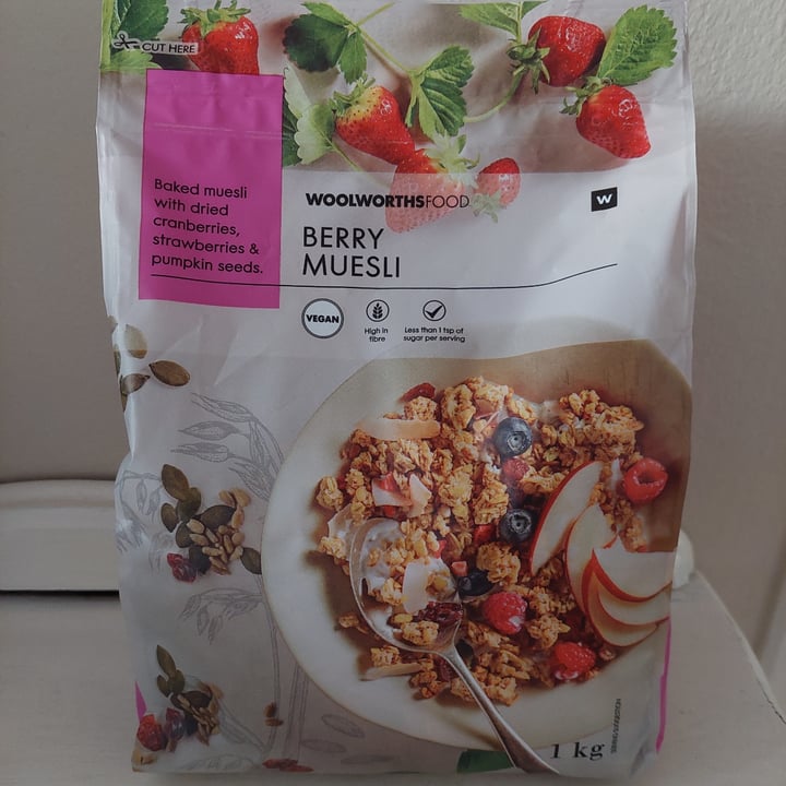 photo of Woolworths Food Berry Muesli shared by @hippiegirl on  04 Feb 2022 - review
