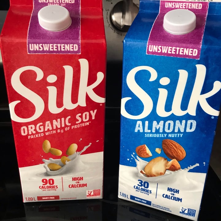 photo of Silk Organic Unsweet Soymilk  shared by @mmjsmiller on  16 Jan 2021 - review