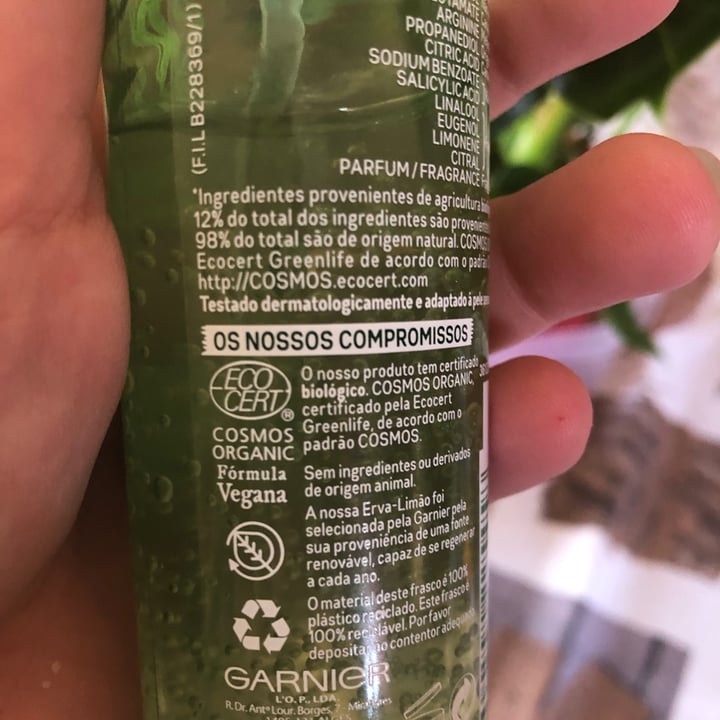 photo of Garnier Balancing Facial Mist shared by @raquelalexandrasilv on  08 Jun 2020 - review