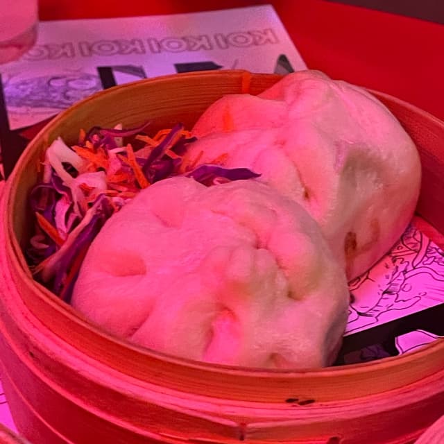 菜肴“Baos de Hongos”的照片