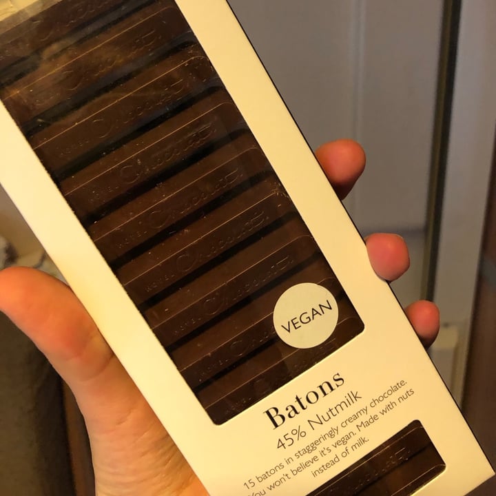 photo of hotel chocolat Nutmilk Batons shared by @glutenfreenic on  18 Jun 2020 - review