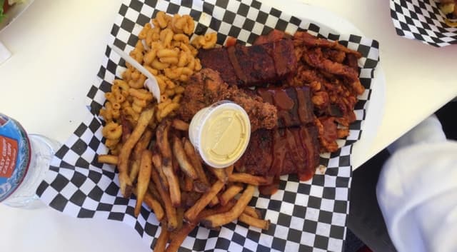 Photo of the dish “Tempeh rib plate”