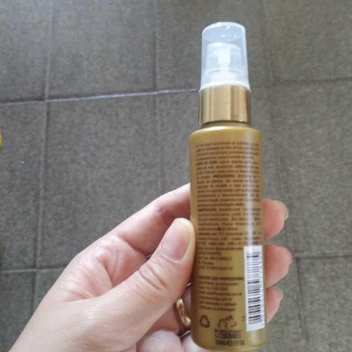 review photo of Forever liss oleo de coco coconut oil Banho De Verniz shared by @prilidia on 25 May 2022 - review