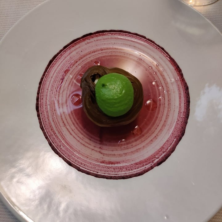 photo of Joia Carciofo con wasabi e salsa al mirtillo shared by @elisaf on  28 Apr 2022 - review