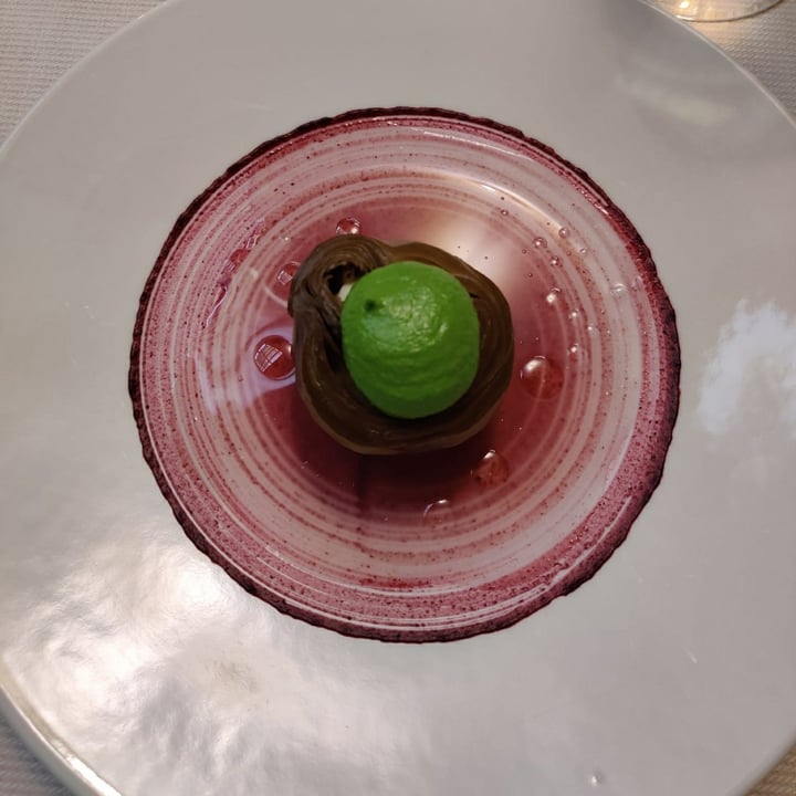 review photo of Joia Carciofo con wasabi e salsa al mirtillo shared by @elisaf on 28 Apr 2022 - review