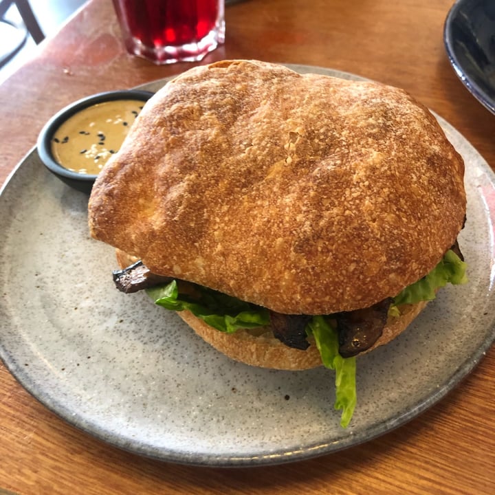 review photo of Velo Domestique Mushroom Bulgogi Sandwich shared by @georgiescoles on 29 Apr 2022 - review