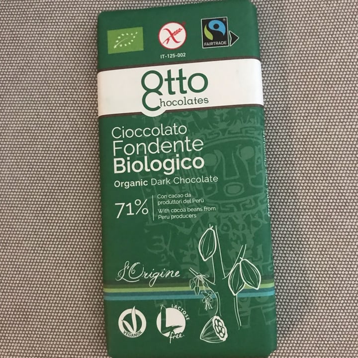 photo of Otto chocolates Cioccolato fondente biologico 71% shared by @thebear87 on  05 Jul 2022 - review