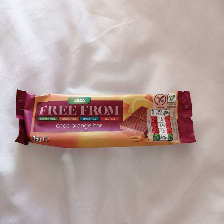 photo of ASDA Choc orange bar shared by @as04 on  16 Aug 2020 - review