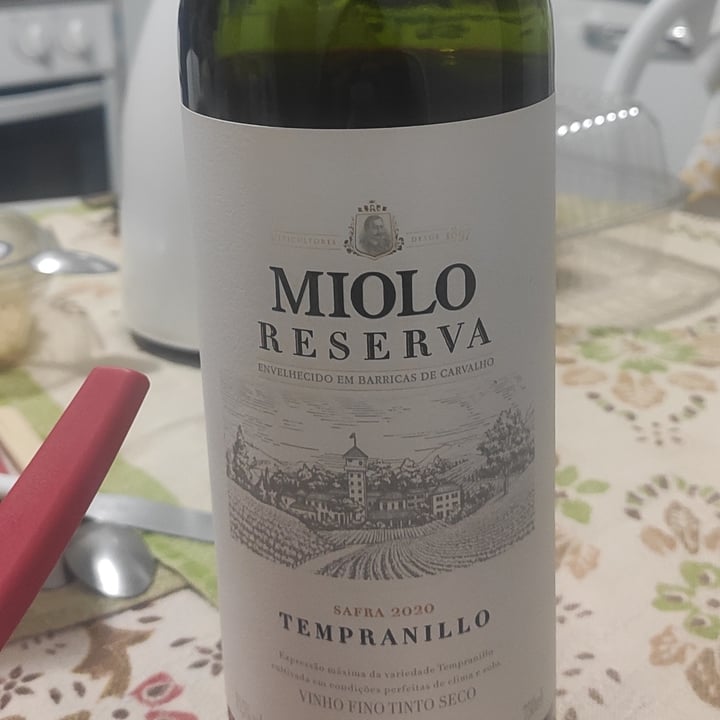 photo of Miolo Reserva Tempranillo shared by @gabibagattini on  22 May 2022 - review