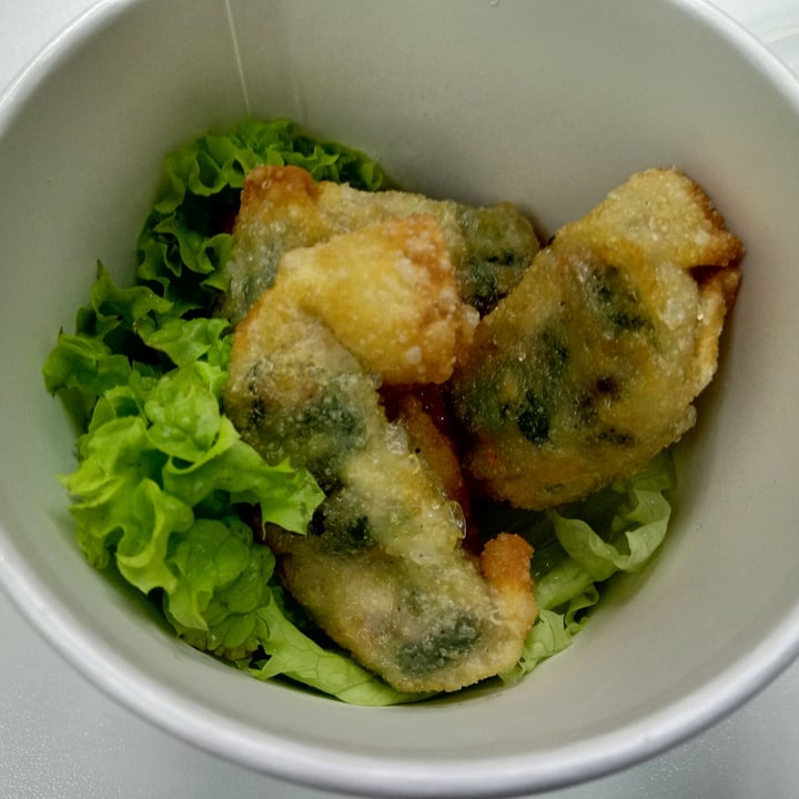 photo of GreenDot - NEX Fried Mixed Veg Gyoza shared by @veganspicegirl on  14 Dec 2022 - review