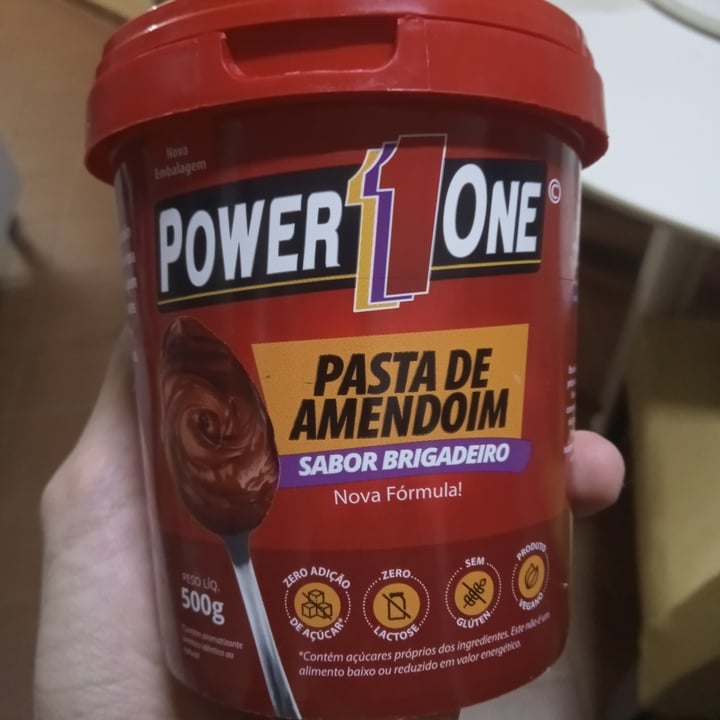 review photo of Power1one Pasta De Amendoim Sabor Brigadeiro shared by @leolopes on 02 May 2022 - review
