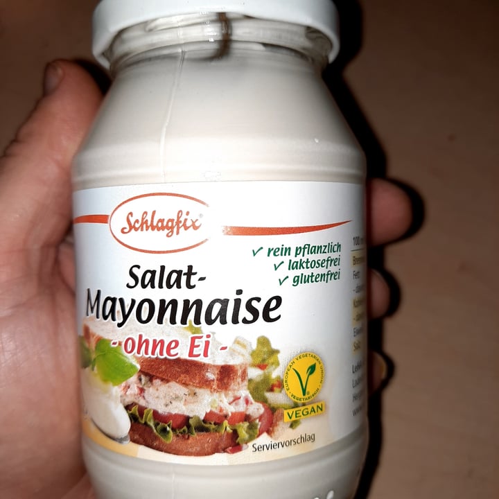 photo of Schlagfix Salat Mayonnaise shared by @therawpy on  26 Oct 2020 - review