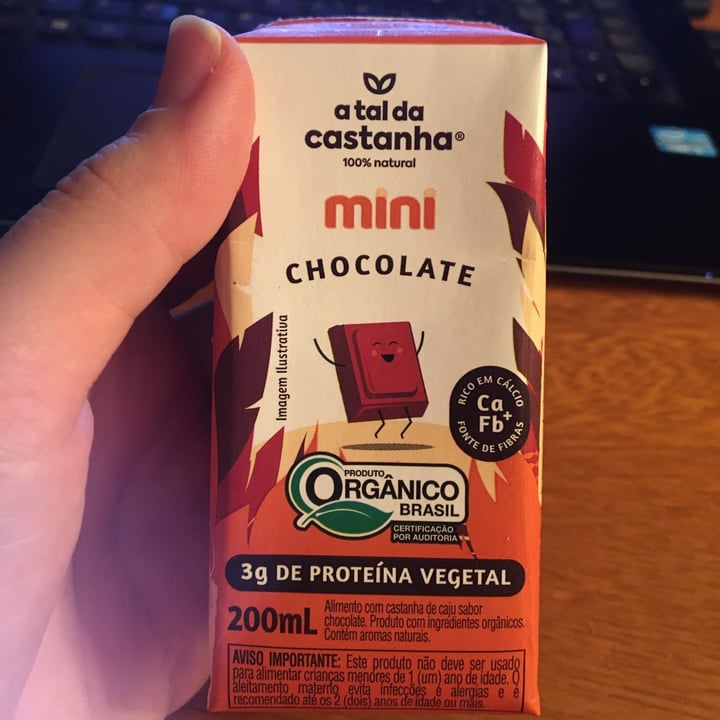 photo of A Tal da Castanha Mini Chocolate shared by @ninakalil on  06 May 2022 - review