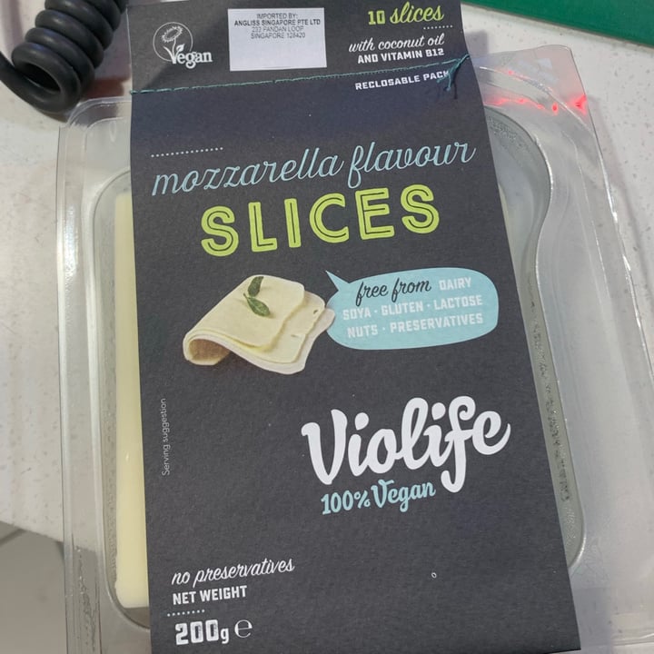 photo of Violife Vegan Mozzarella Slices shared by @bloomingpuppy on  30 Aug 2021 - review