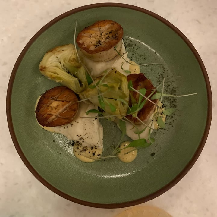photo of Stem + Glory London King Oyster “Scallops” shared by @lamaryvegana on  11 Dec 2022 - review
