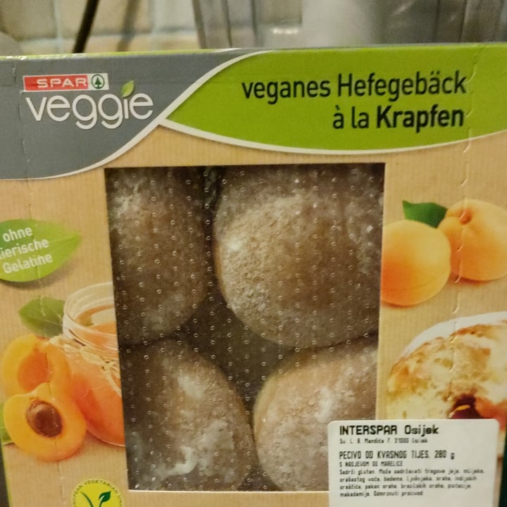 photo of Spar Veggie Veganes Hefegebäck ( Krapfen) shared by @szilvia on  16 Oct 2022 - review