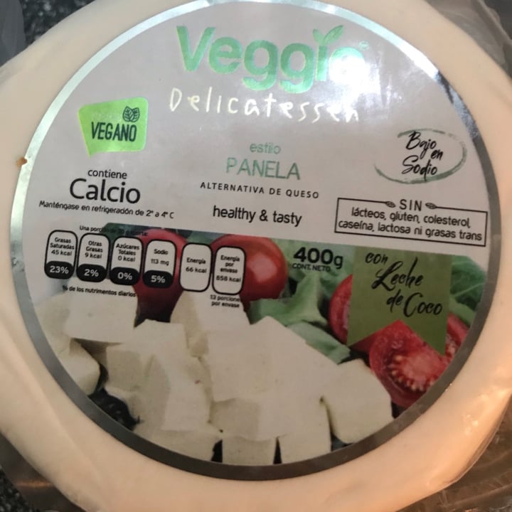 photo of Veggie Delicatessen Panela cheese shared by @veganmarcy on  24 Aug 2020 - review