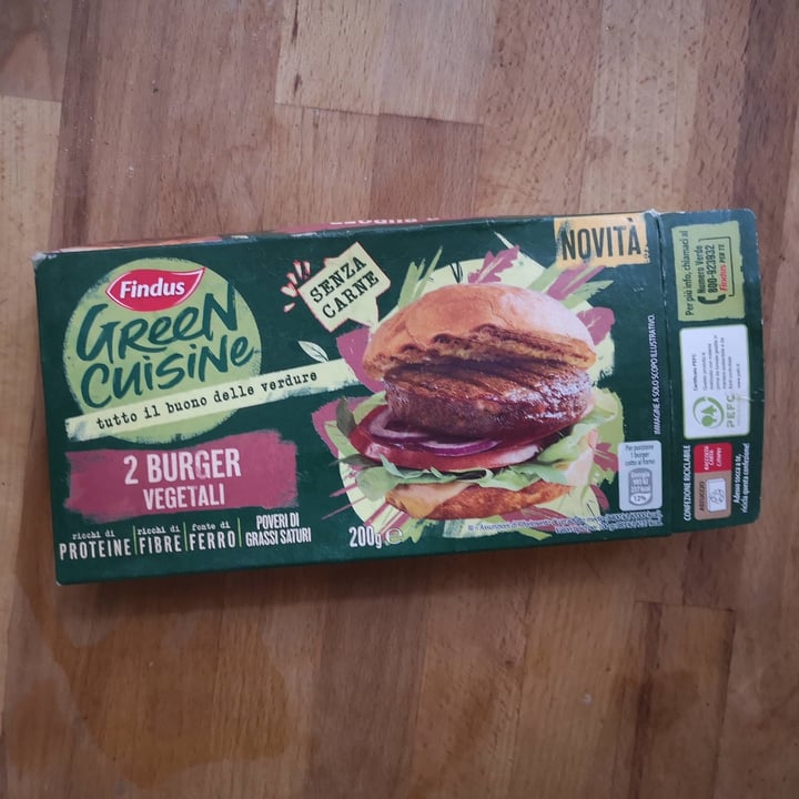 photo of Findus 2 Burger Vegetali shared by @stephilosopher on  31 Dec 2021 - review