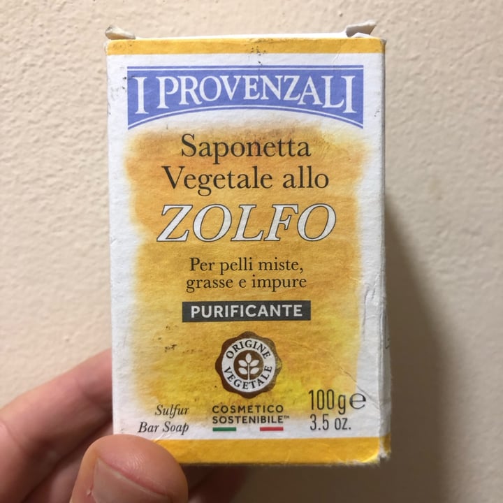 photo of I Provenzali Saponetta Vegetale Allo Zolfo shared by @karlelios on  22 Nov 2022 - review