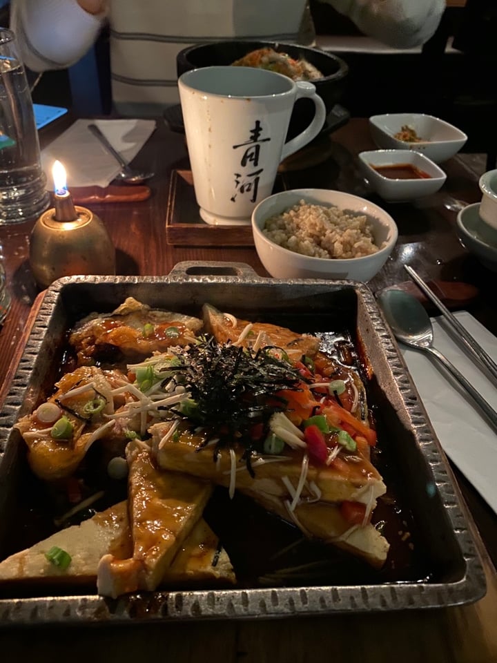 review photo of Franchia Vegan Cafe Braised Tofu With Kabocha Pumpkin And Eggplant shared by @miches-come-true on 12 Dec 2019 - review