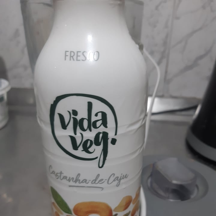 photo of vida veg leite fresco de castanha de caju leite fresco de castanha de caju shared by @karinaferrer on  03 Jul 2022 - review