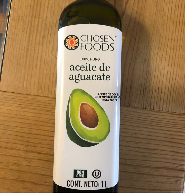photo of Chosen Foods Avocado Oil shared by @marybell on  04 Oct 2021 - review
