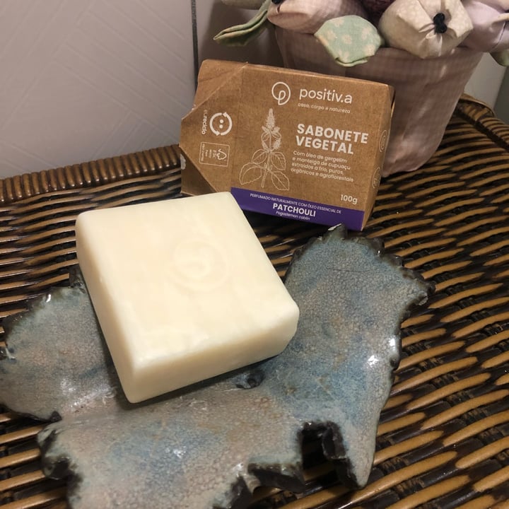 review photo of Positiv.a Sabonete Vegetal Patchouli shared by @lisandre on 22 May 2022 - review