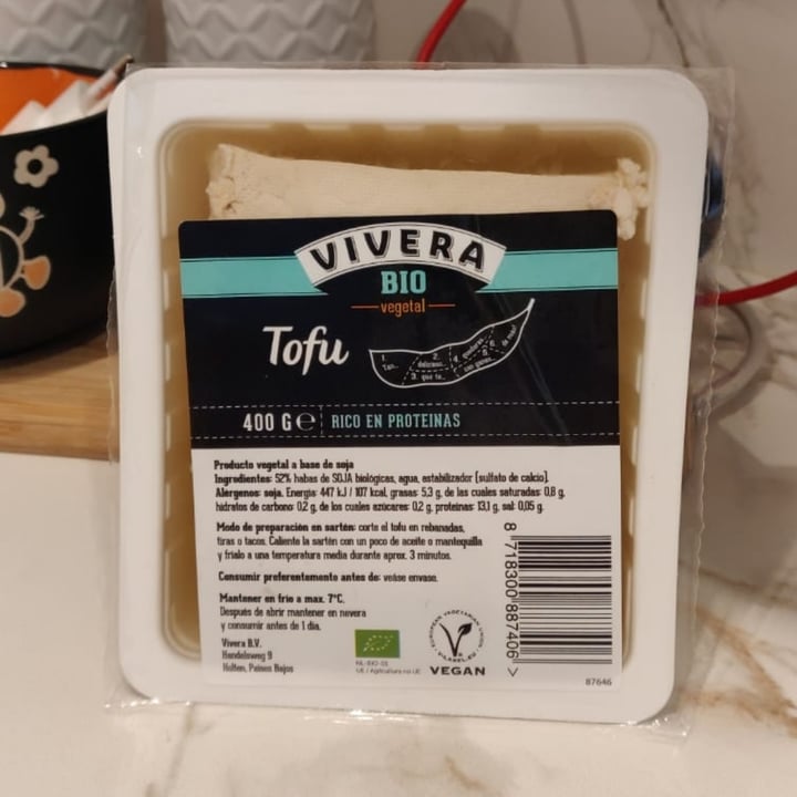 photo of Vivera bio tofu shared by @gitaneta on  11 Aug 2022 - review