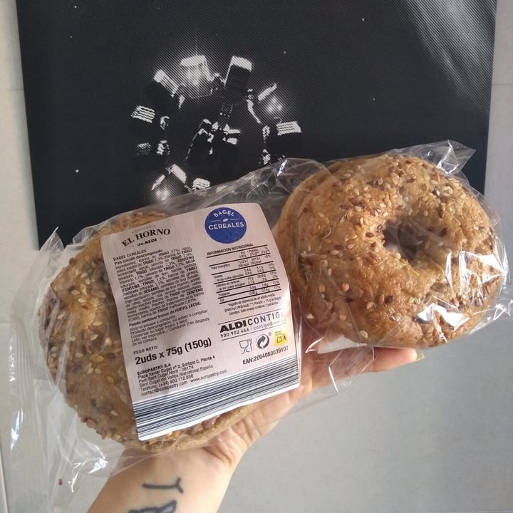 photo of El Horno de Aldi Bagels shared by @cukicooking on  09 Jul 2021 - review